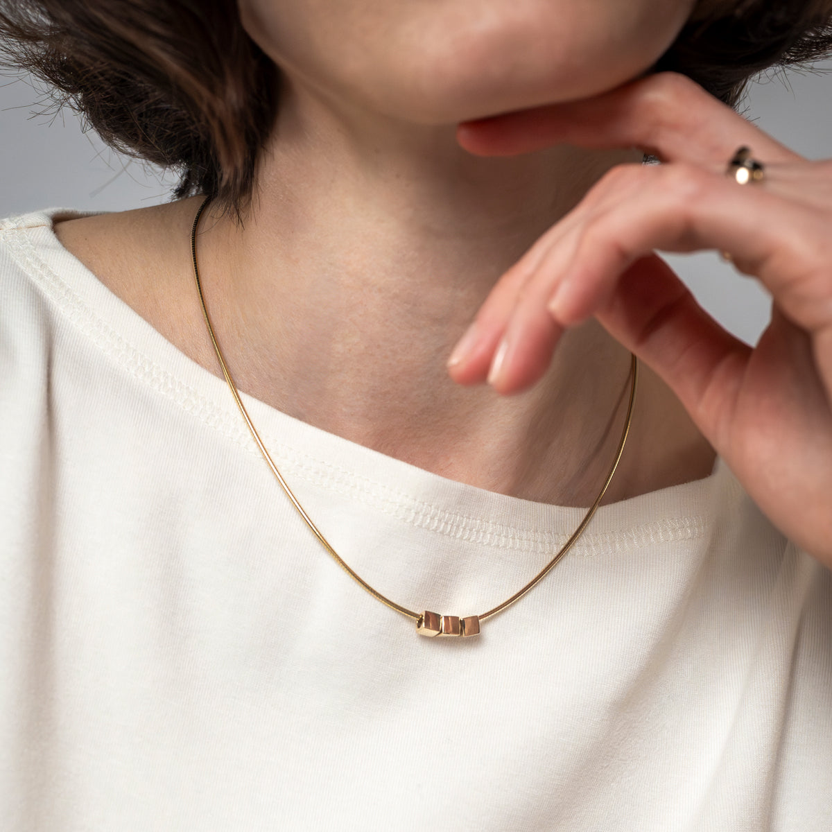 The 1.5 mm Omega Necklace
