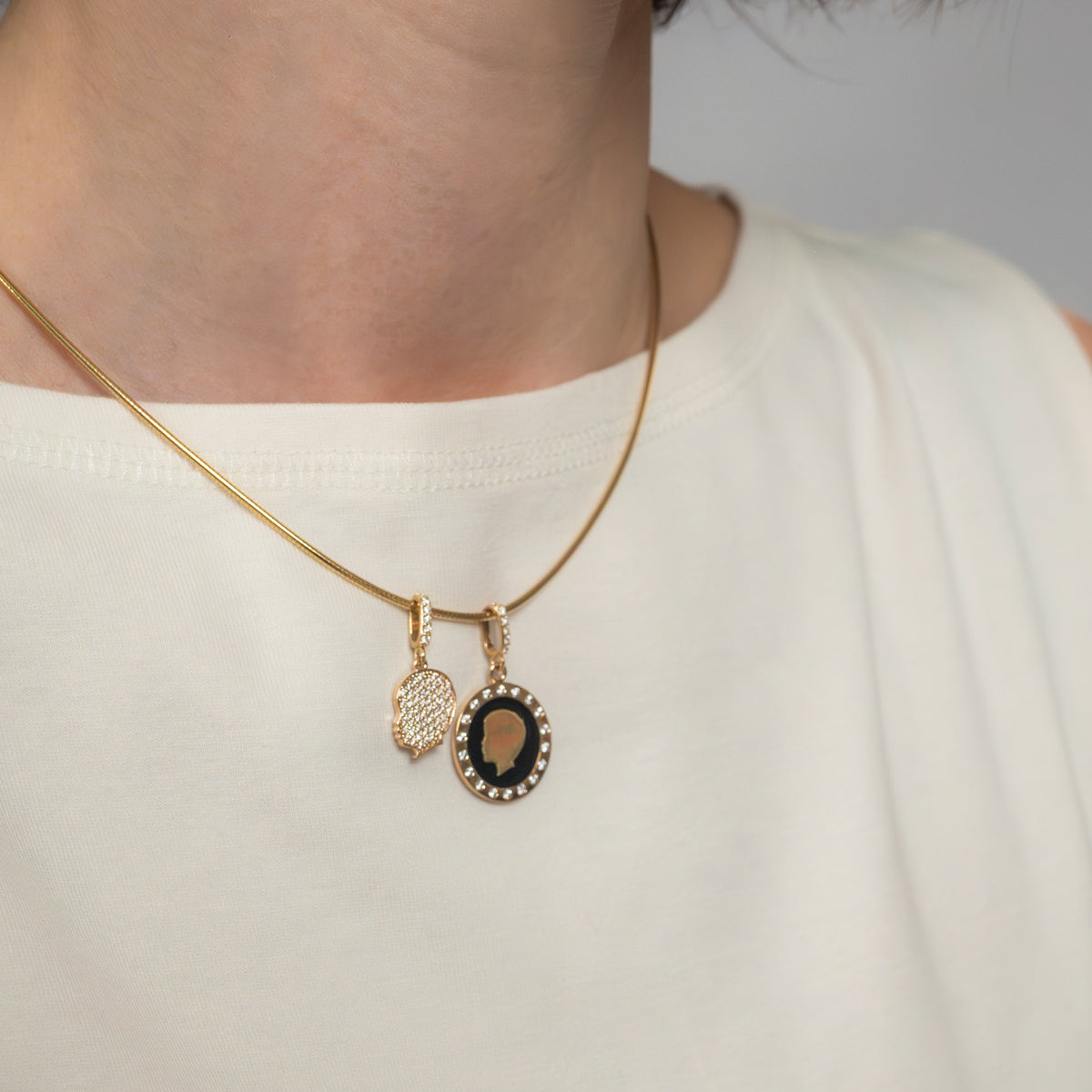 The 1.5 mm Omega Necklace