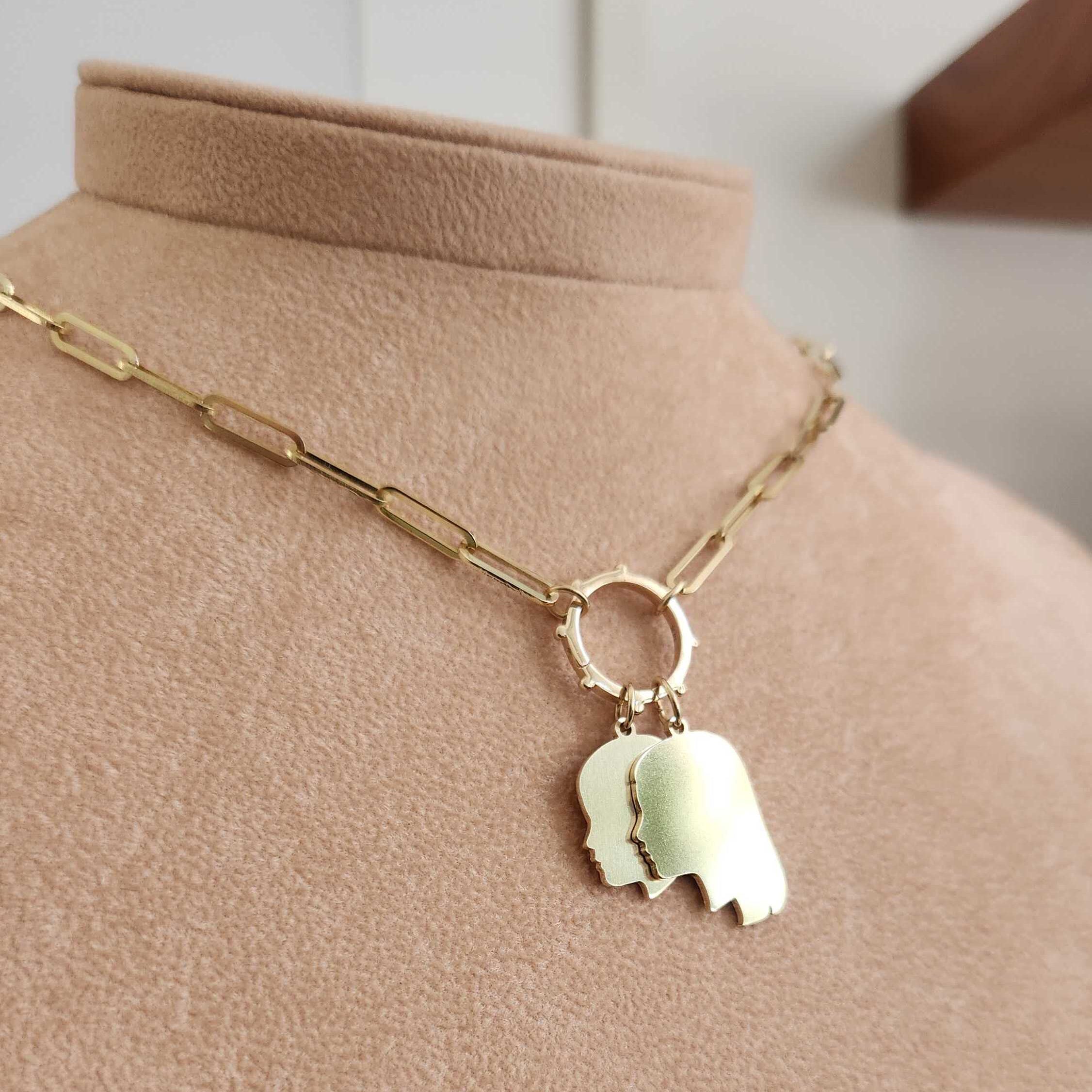 Build Your Own 14K Gold Heirloom Charm Necklace