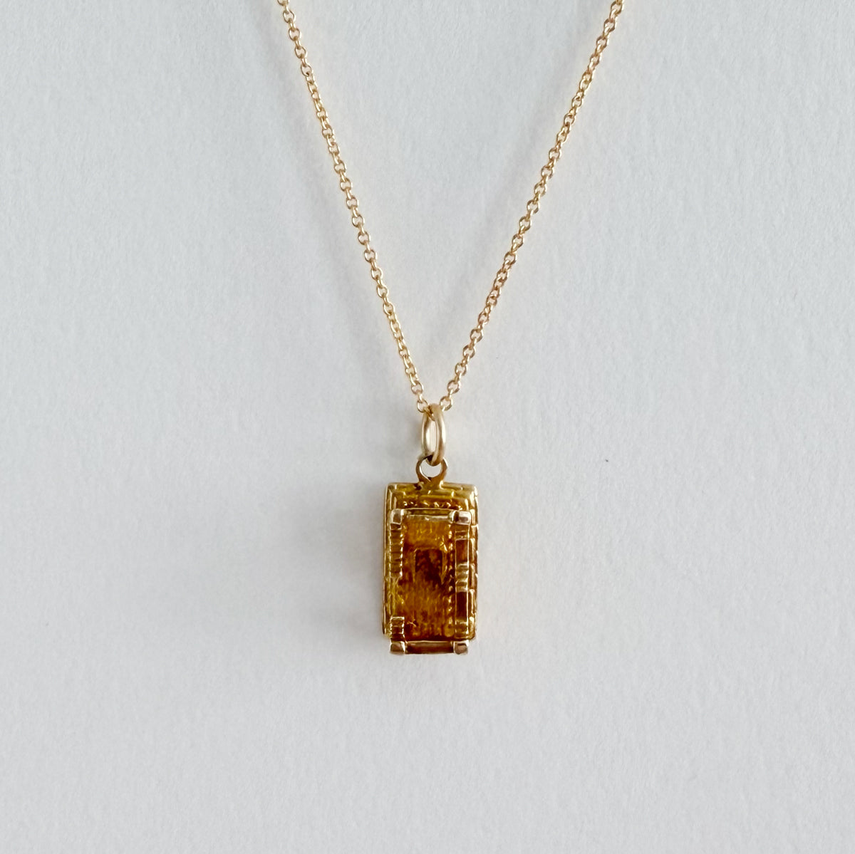 14K Parthenon Charm