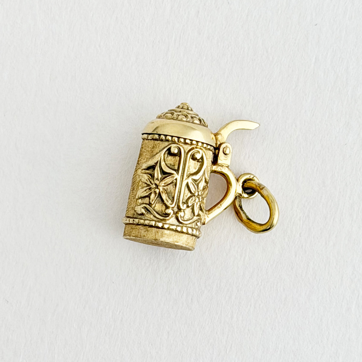 14K Beer Stein Charm