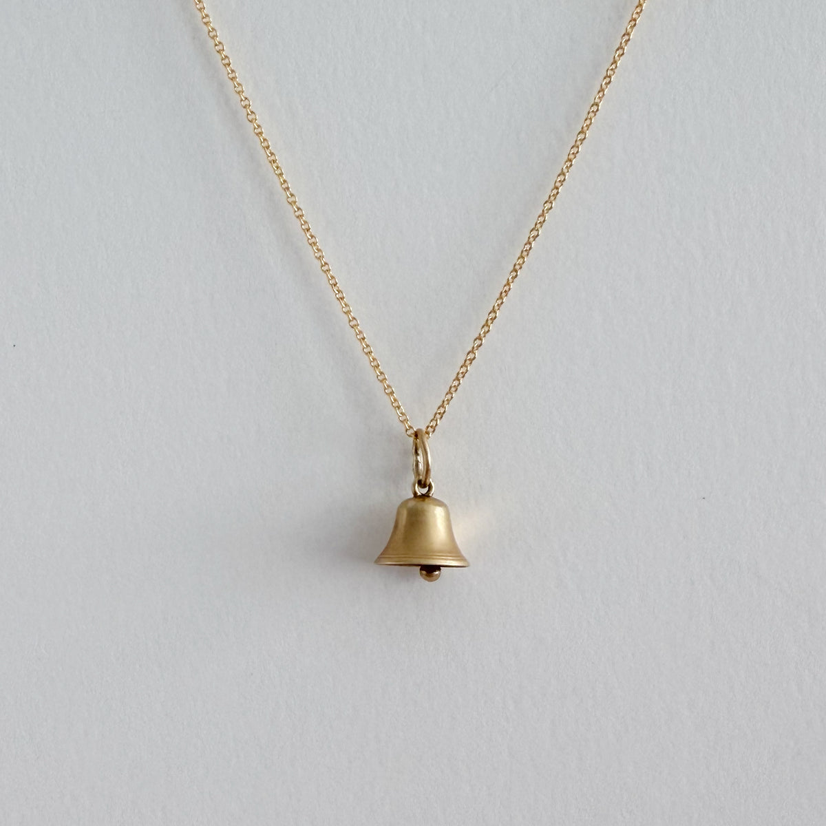 14K Ringing Bell Charm