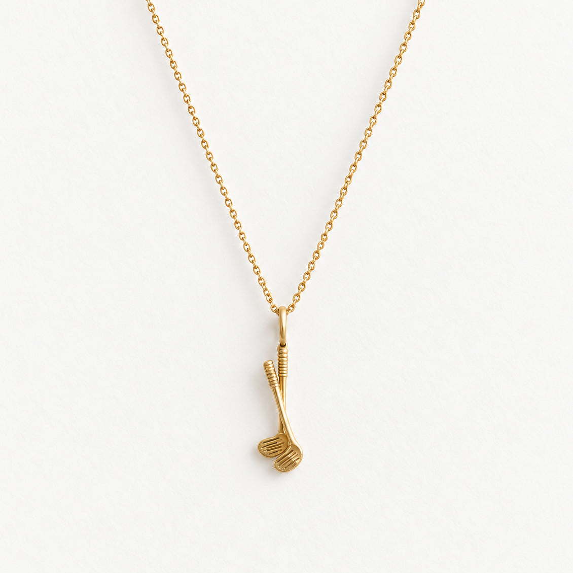 14K Golf Clubs Charm