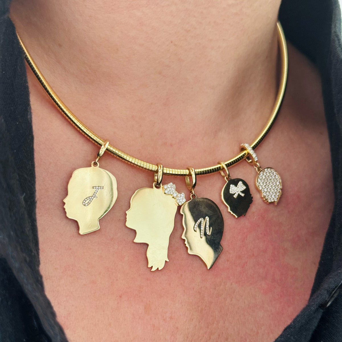 The 3 mm Omega Necklace