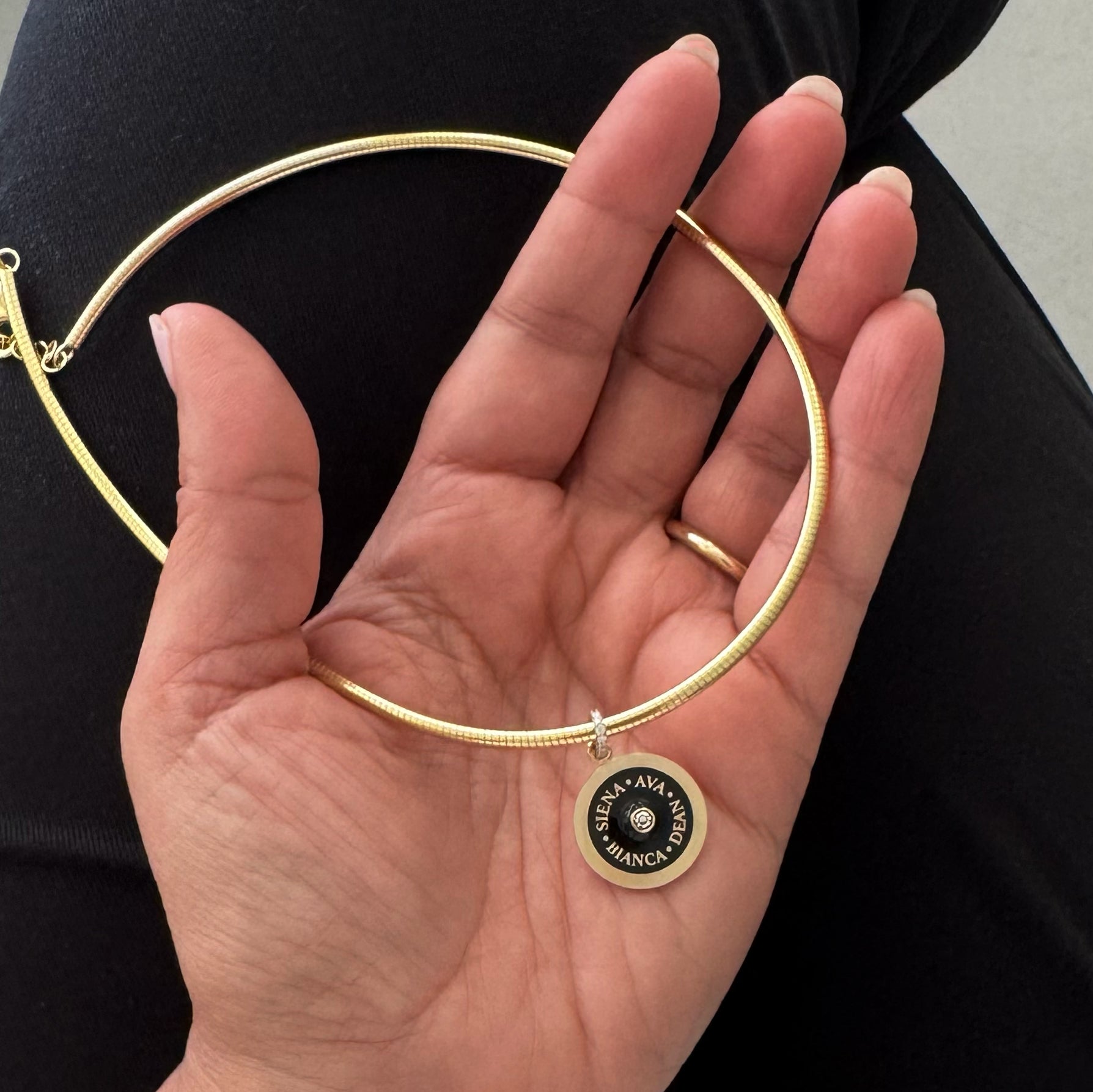 The 3 mm Omega Necklace