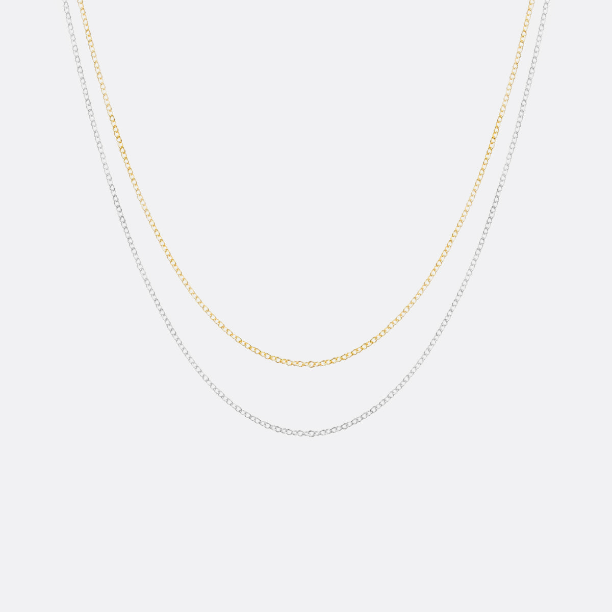 The Classic Dainty Chain - Sterling Silver & Gold Filled