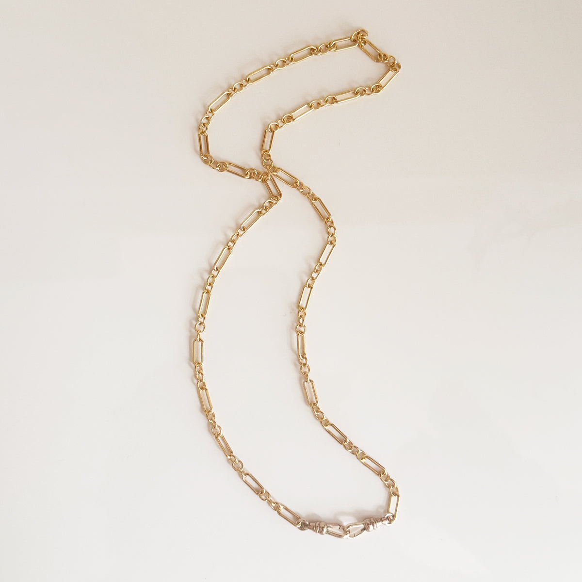14K Gold Filled Florence Necklace with 2 Lobster Clasps