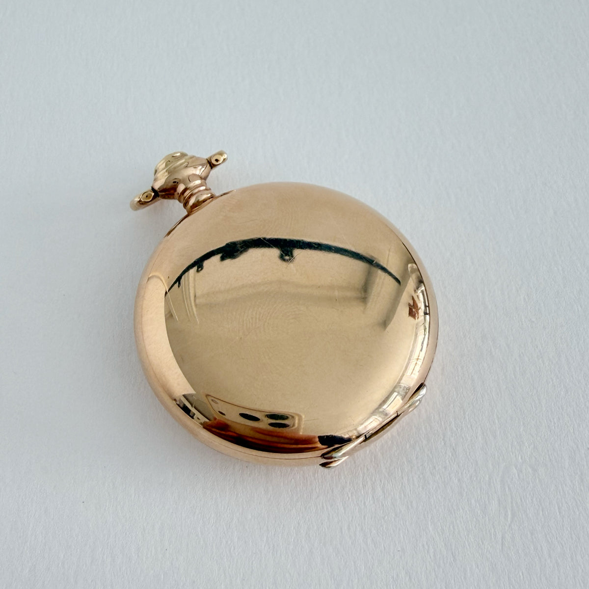 Gold Filled Pocket Watch Style Locket