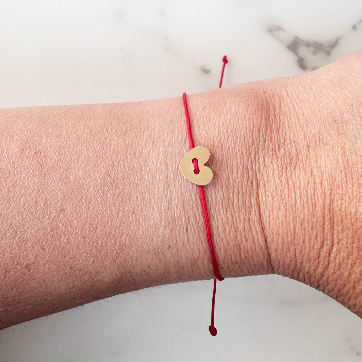 The Threaded with Love Heart Bracelet
