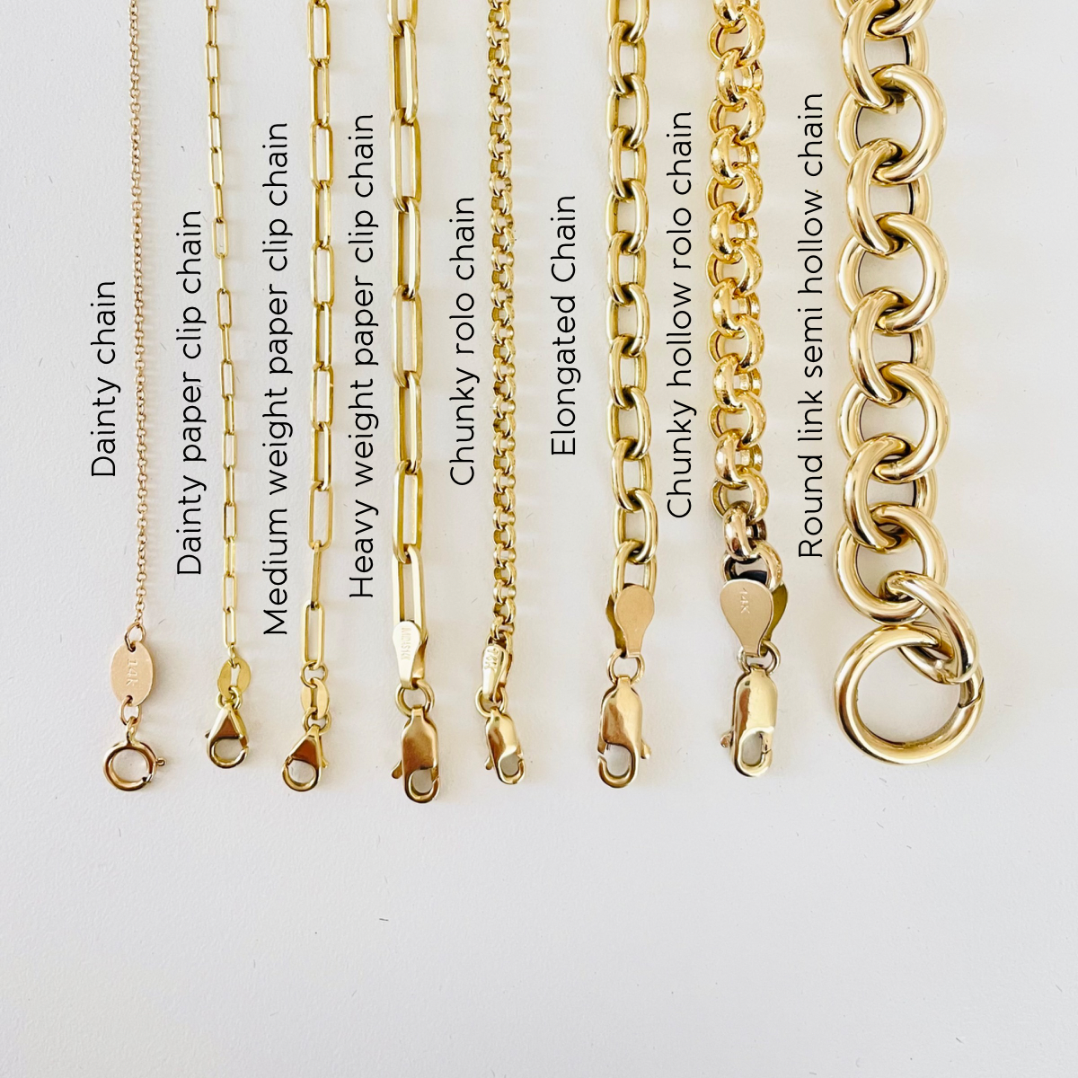 Paperclip Chain Bracelet - Dainty Weight - Vana Chupp Studio