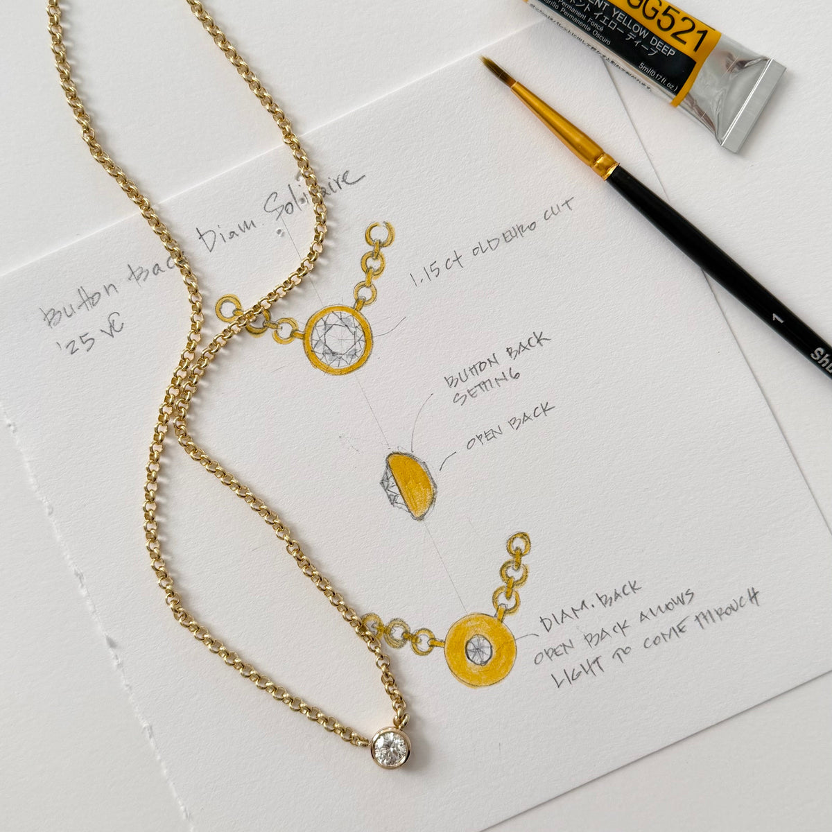 The Legacy Diamond Solitaire Necklace