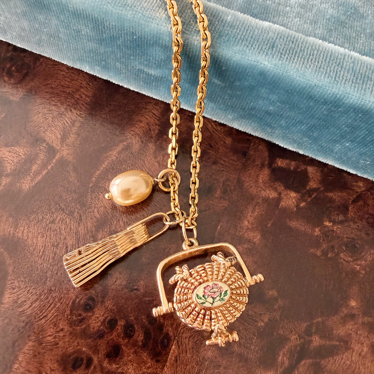 14K Collectible Nantucket Basket Charm