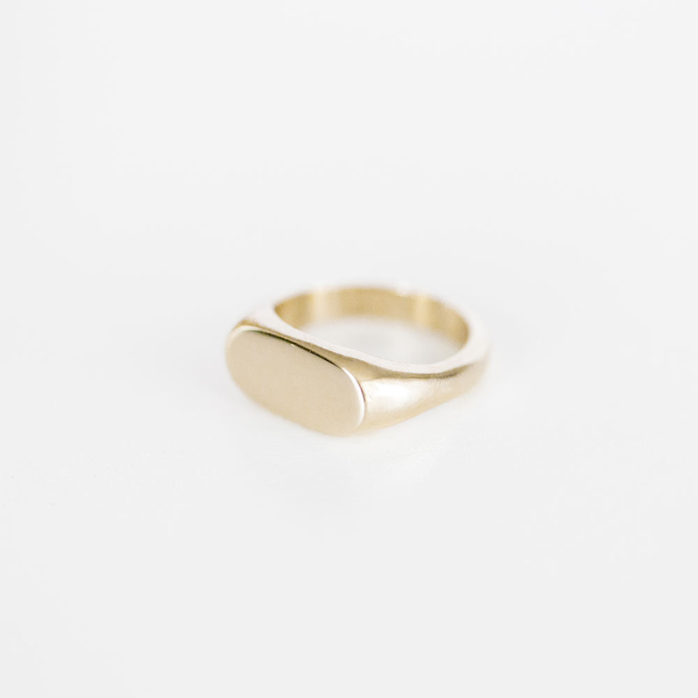 Oval Signet Ring