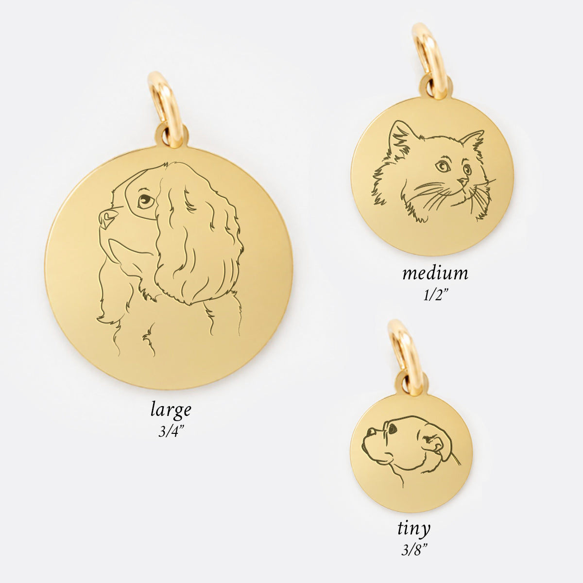 Pet Portrait Medallion