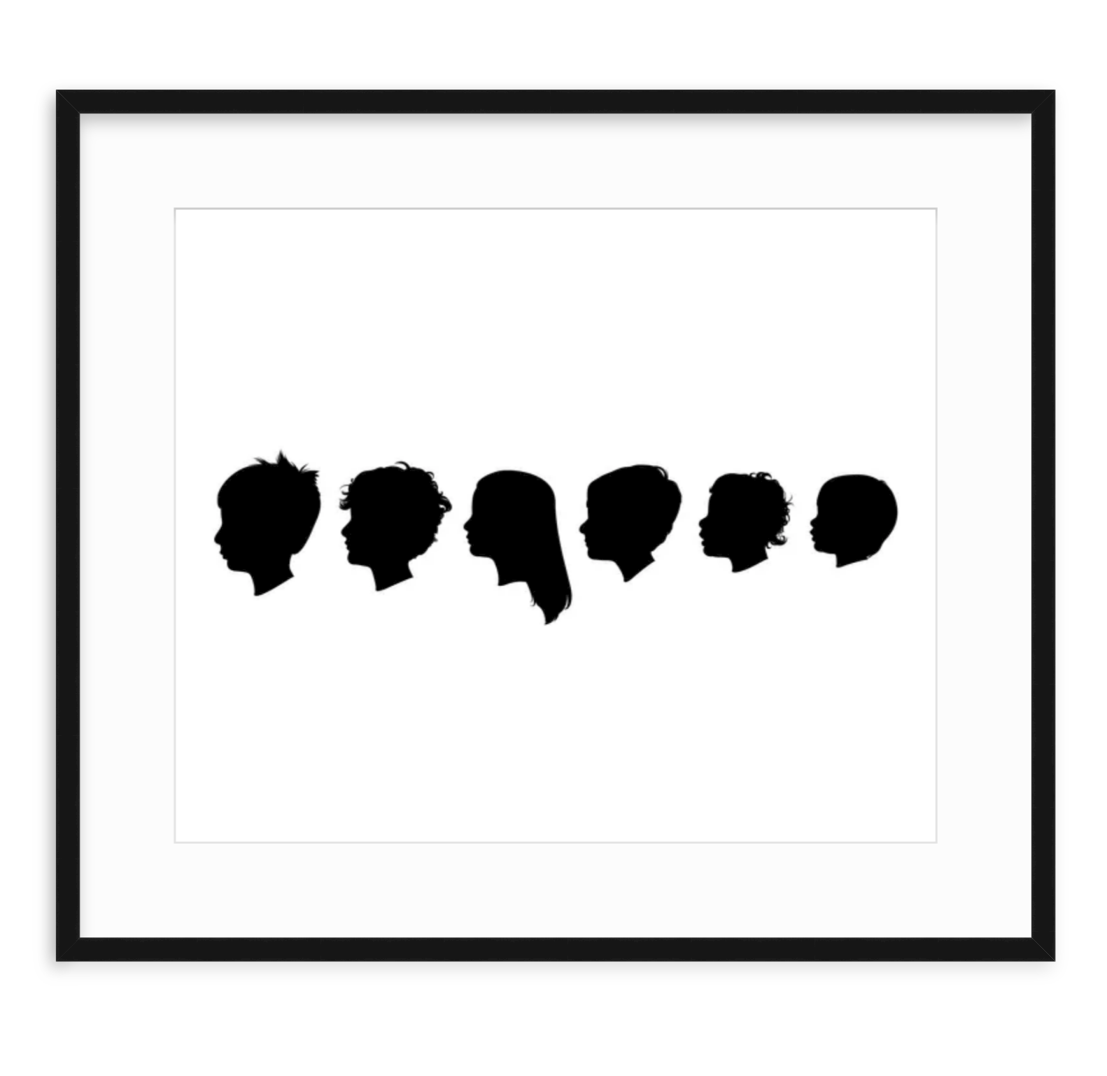 Classic Silhouette Portrait - Multiple | Vana Chupp Studio