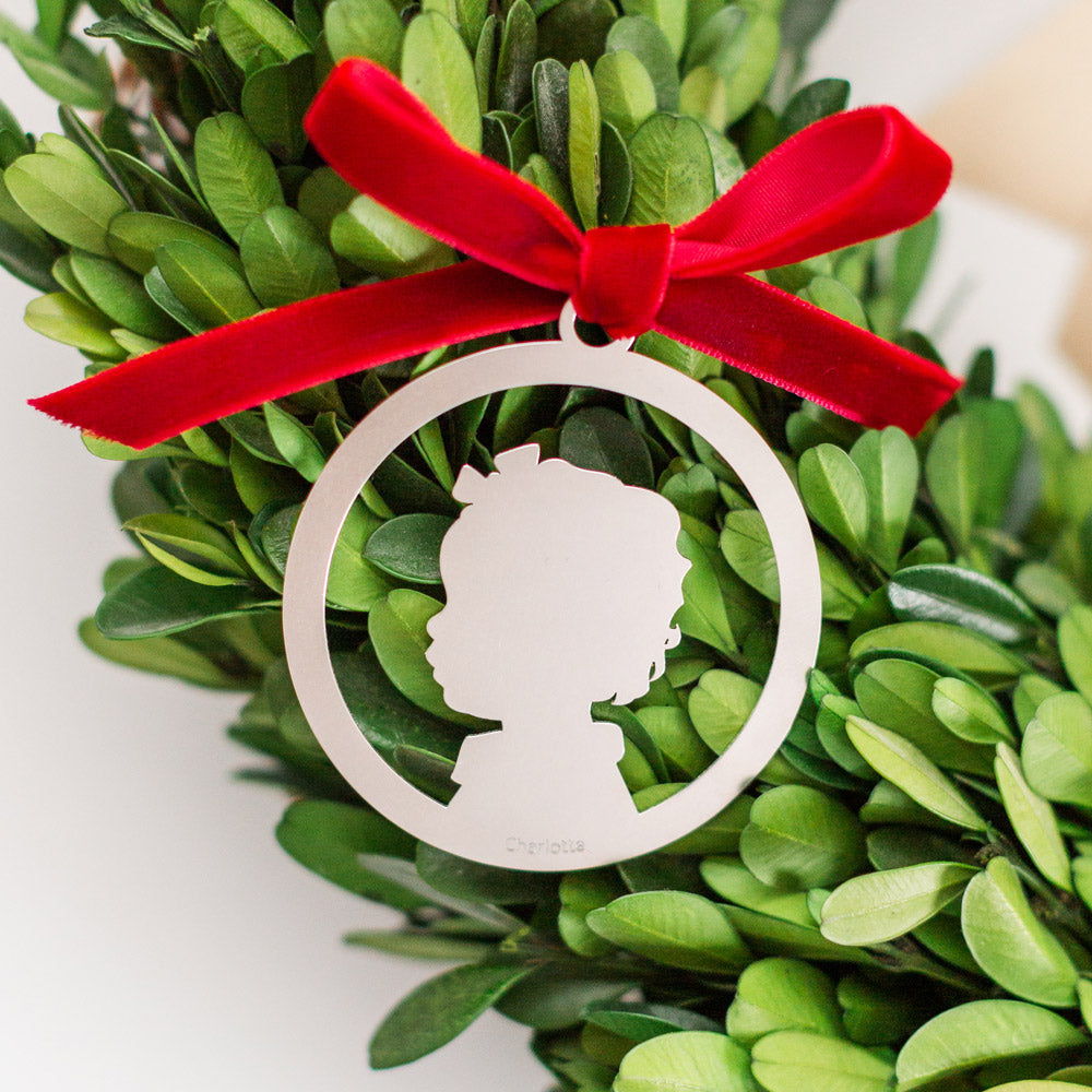 Silhouette Ornament - Single - Vana Chupp Studio