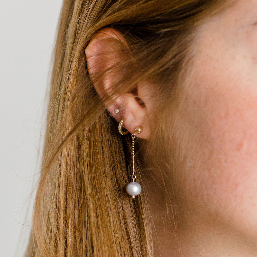 The Pearl Drop Earrings