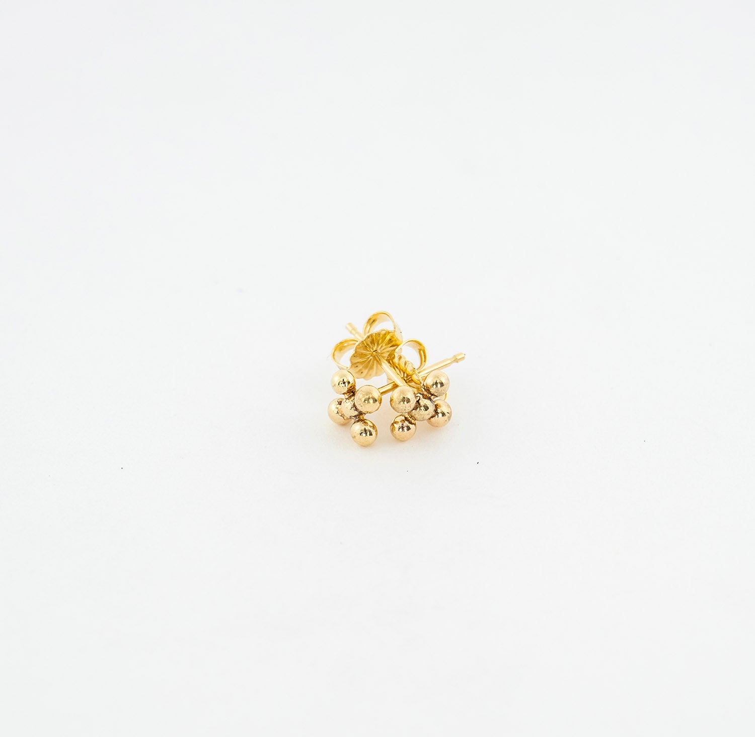 14K Yellow Gold Eonia Cross Earrings