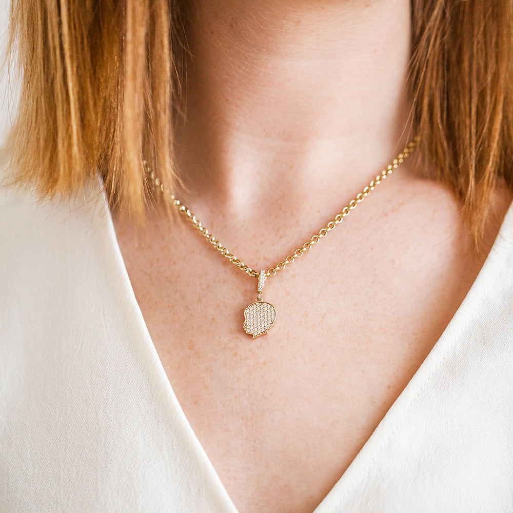 Heavyweight Rolo Chain Necklace - Vana Chupp Studio