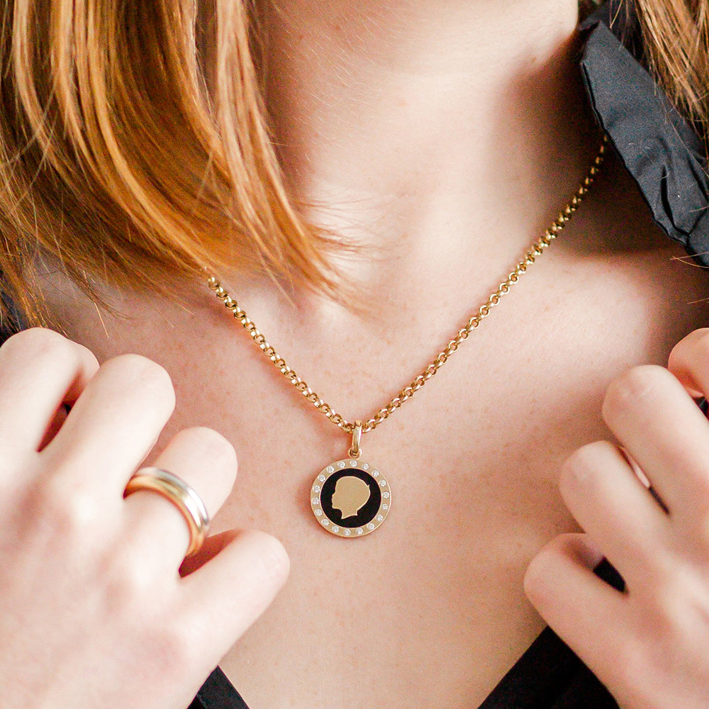 Heavyweight Rolo Chain Necklace - Vana Chupp Studio