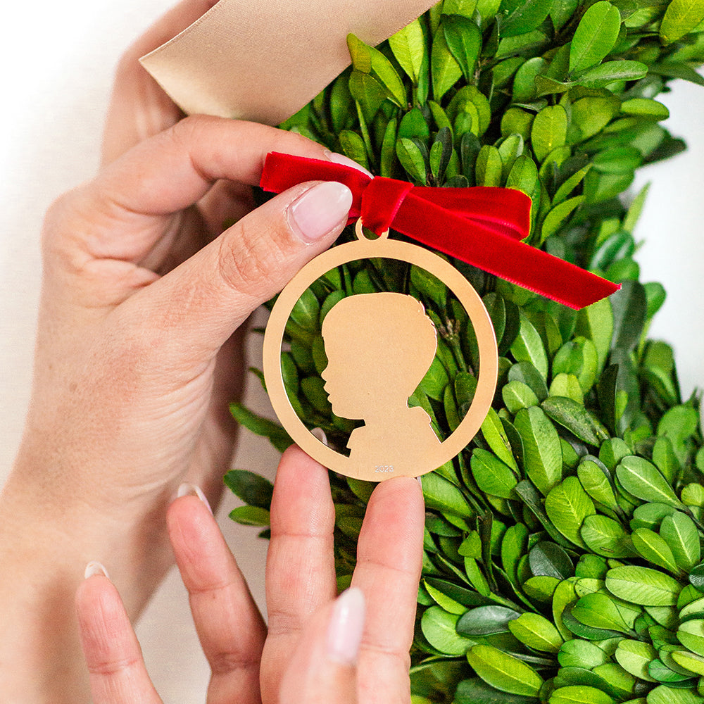 Silhouette Ornament - Single - Vana Chupp Studio