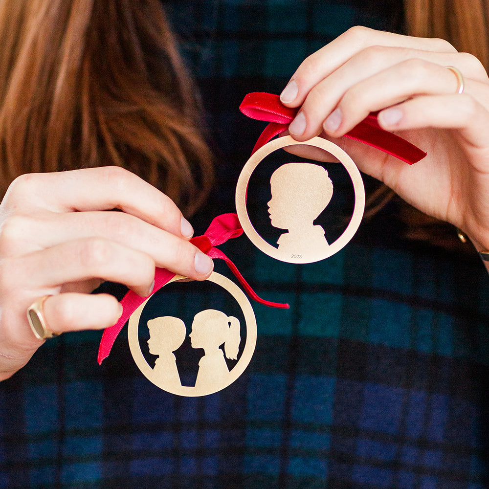Silhouette Ornament - Single - Vana Chupp Studio