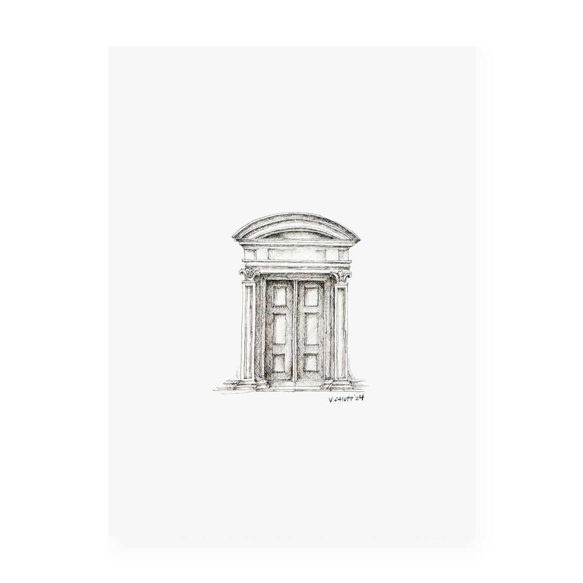 Venice Door 4 - Original Illustration