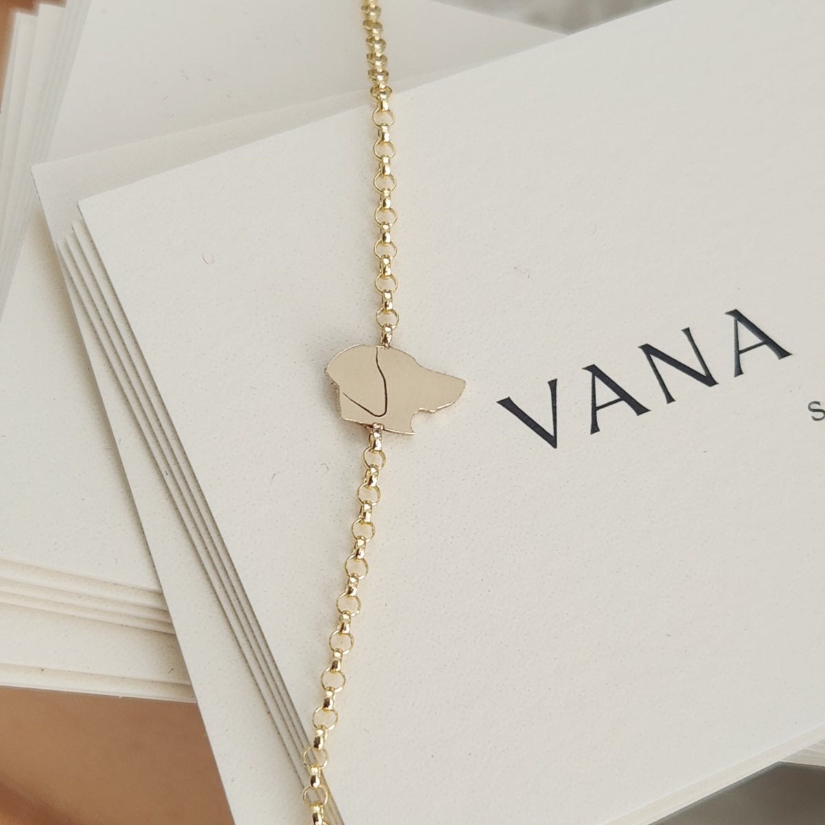 Fixed Silhouette Charm Bracelet - Vana Chupp Studio