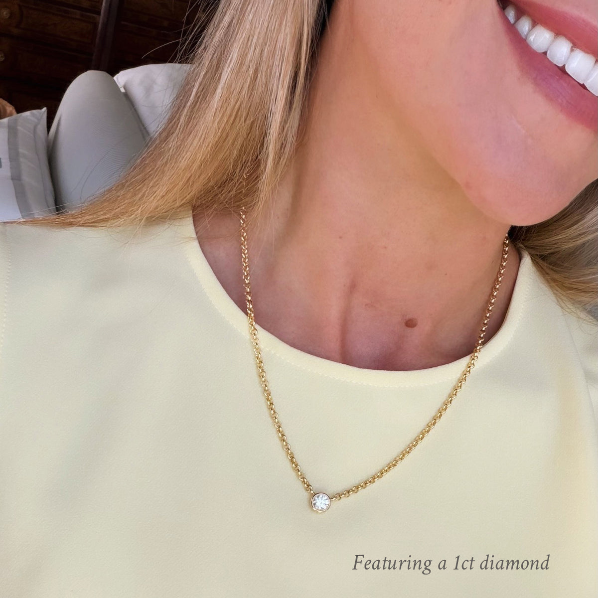 The Legacy Diamond Solitaire Necklace