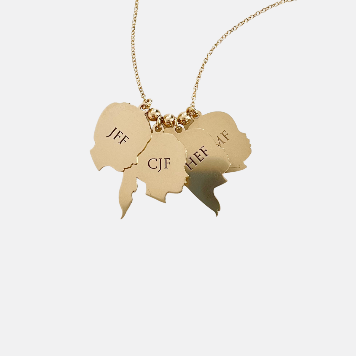 Classic Silhouette Charm Necklace - Medium - Vana Chupp Studio