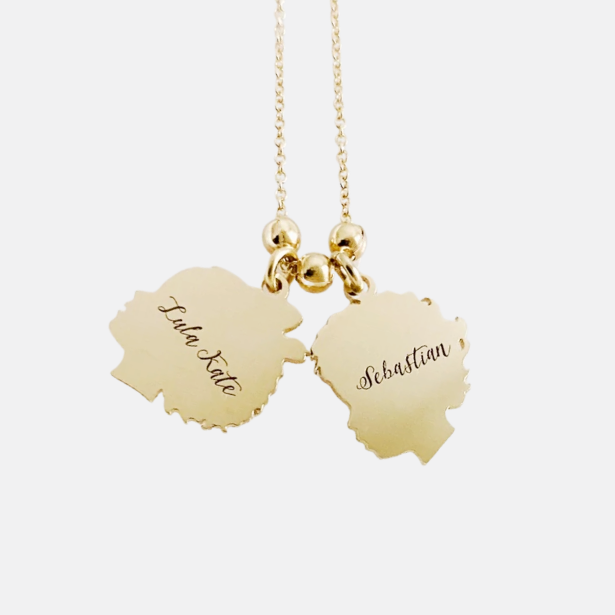 Classic Silhouette Charm Necklace - Large - Vana Chupp Studio