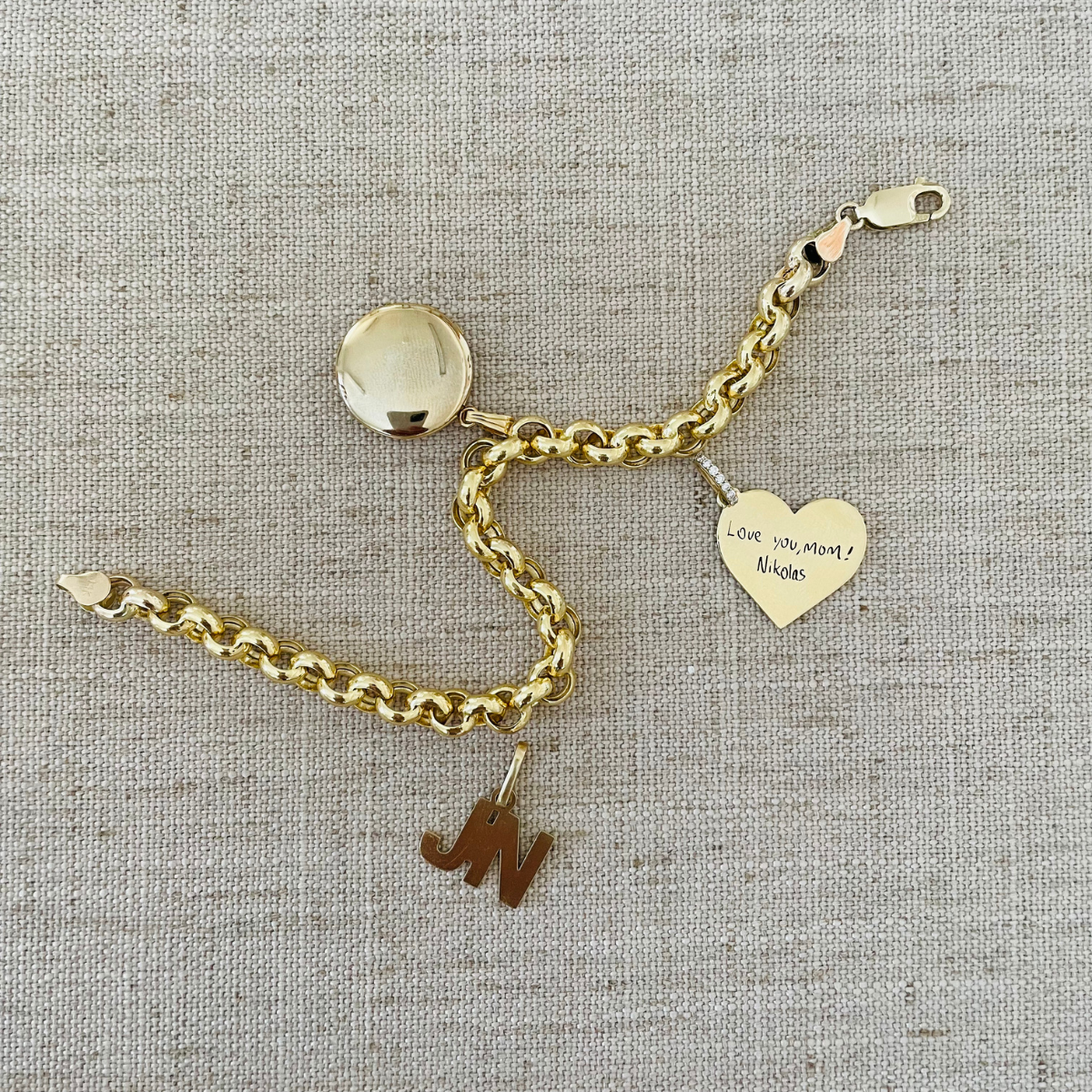 Chunky Rolo Bracelet - Vana Chupp Studio
