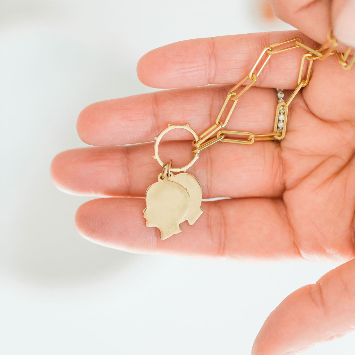 Build Your Own 14K Gold Heirloom Charm Necklace - Vana Chupp Studio
