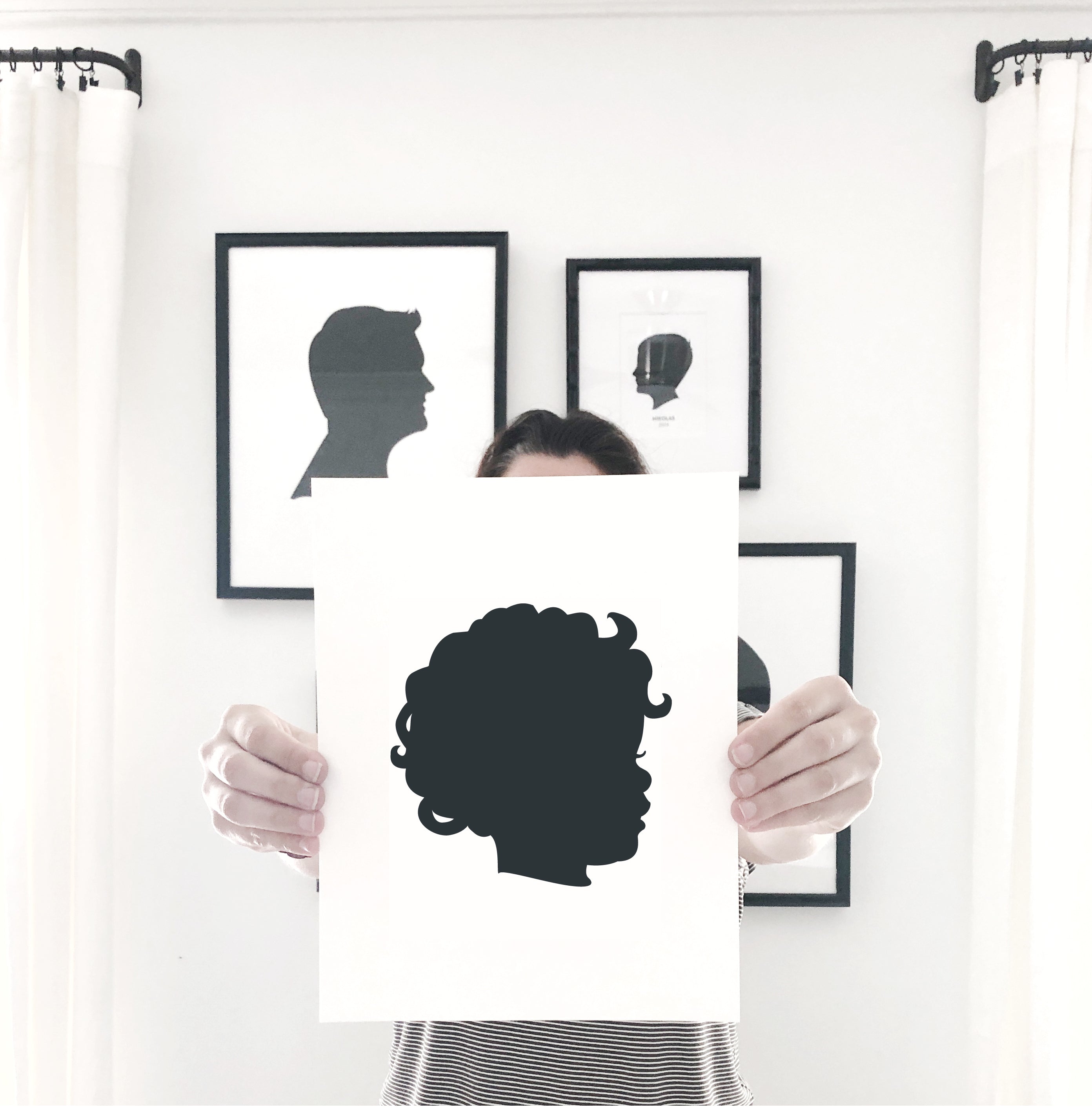 Classic Silhouette Portrait - Single - Vana Chupp Studio