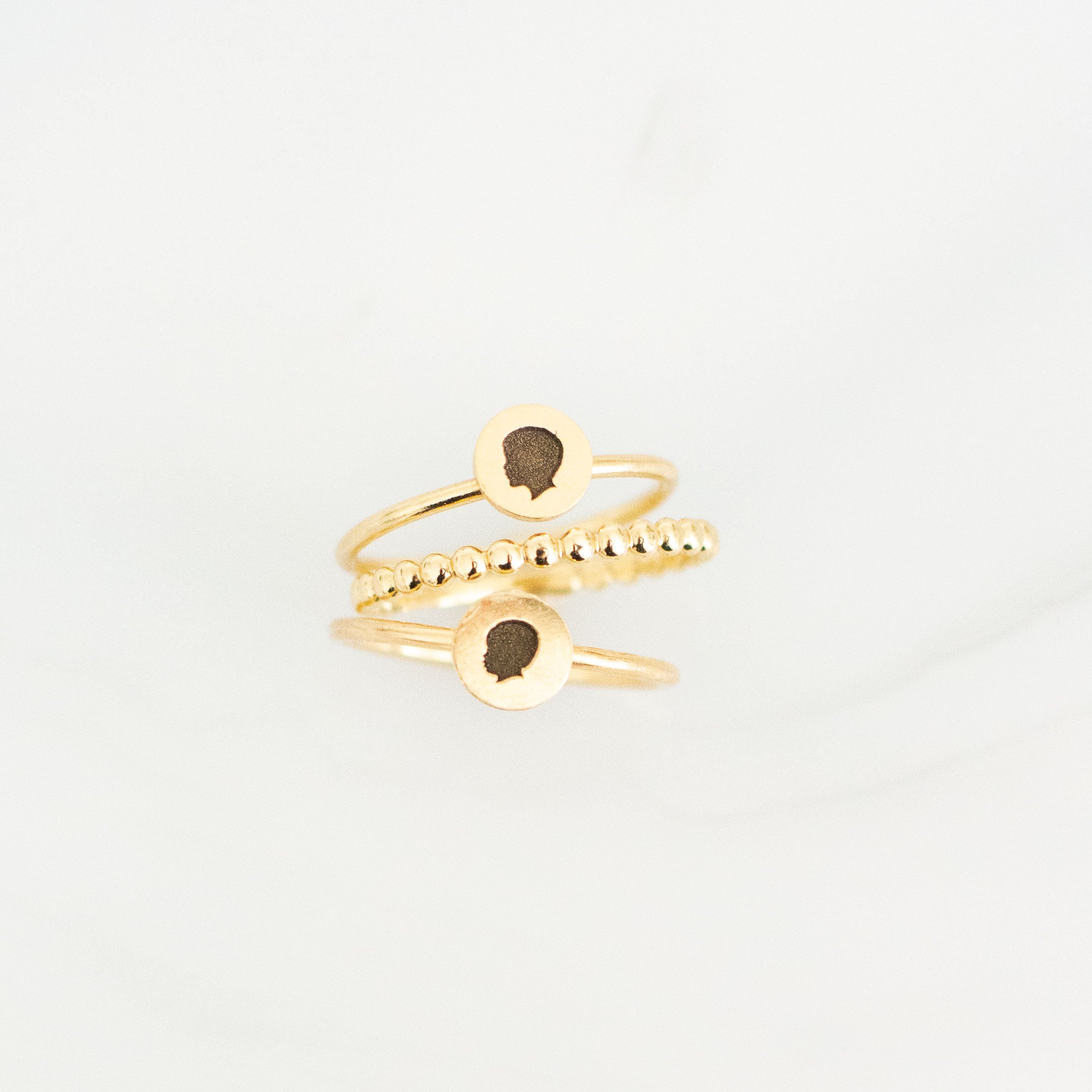 14K Ring Sets - 3 Rings - Vana Chupp Studio