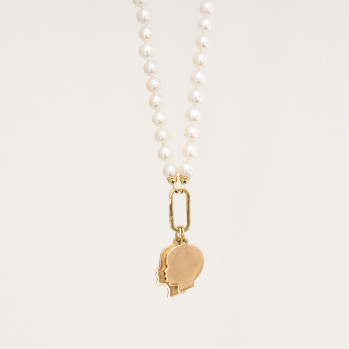 Build Your Own 14K Gold Pearl Charm Necklace - Vana Chupp Studio