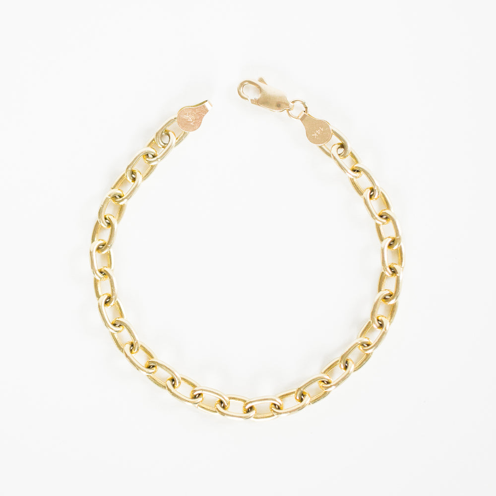 Elongated Chain Bracelet