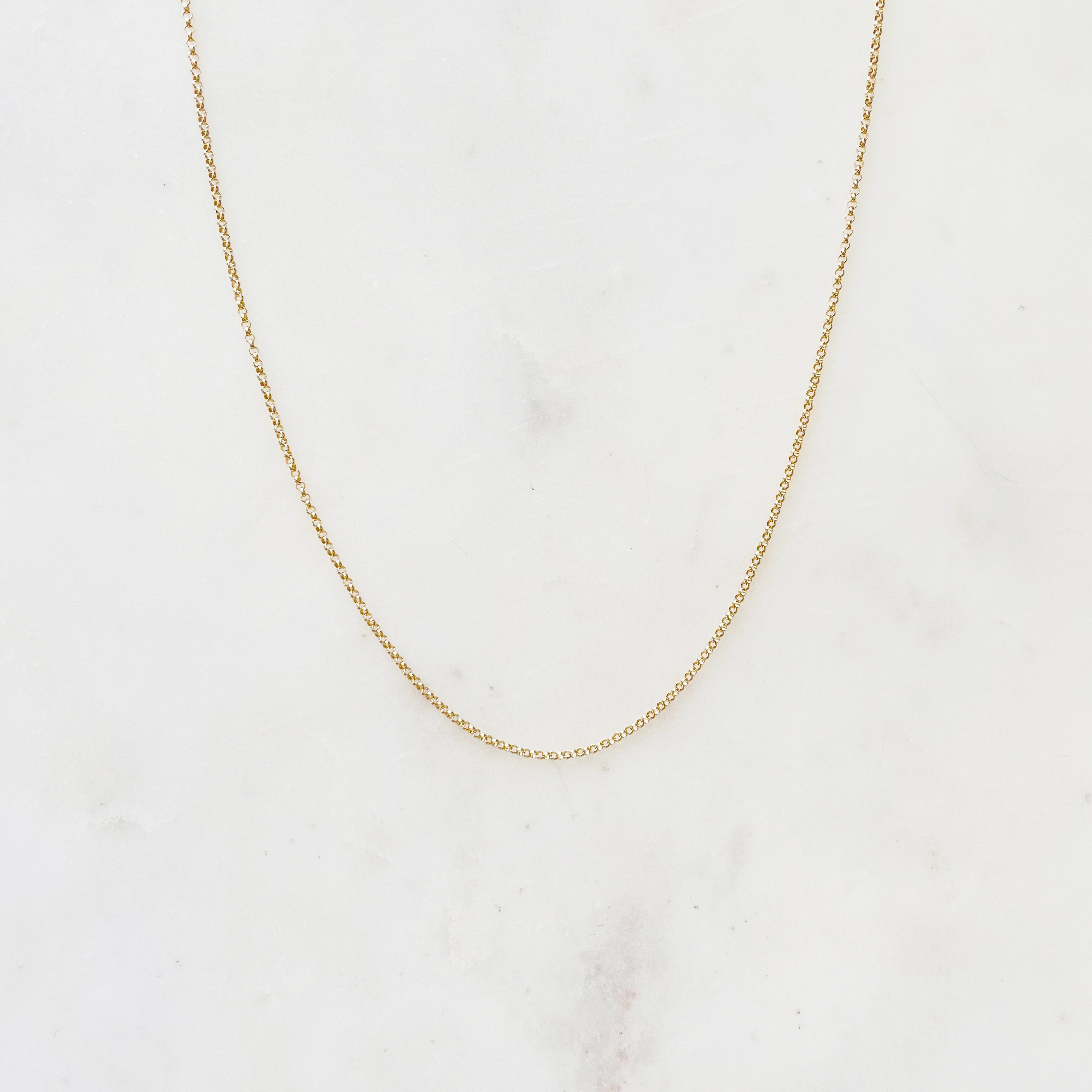 Standard Rolo Chain Necklace