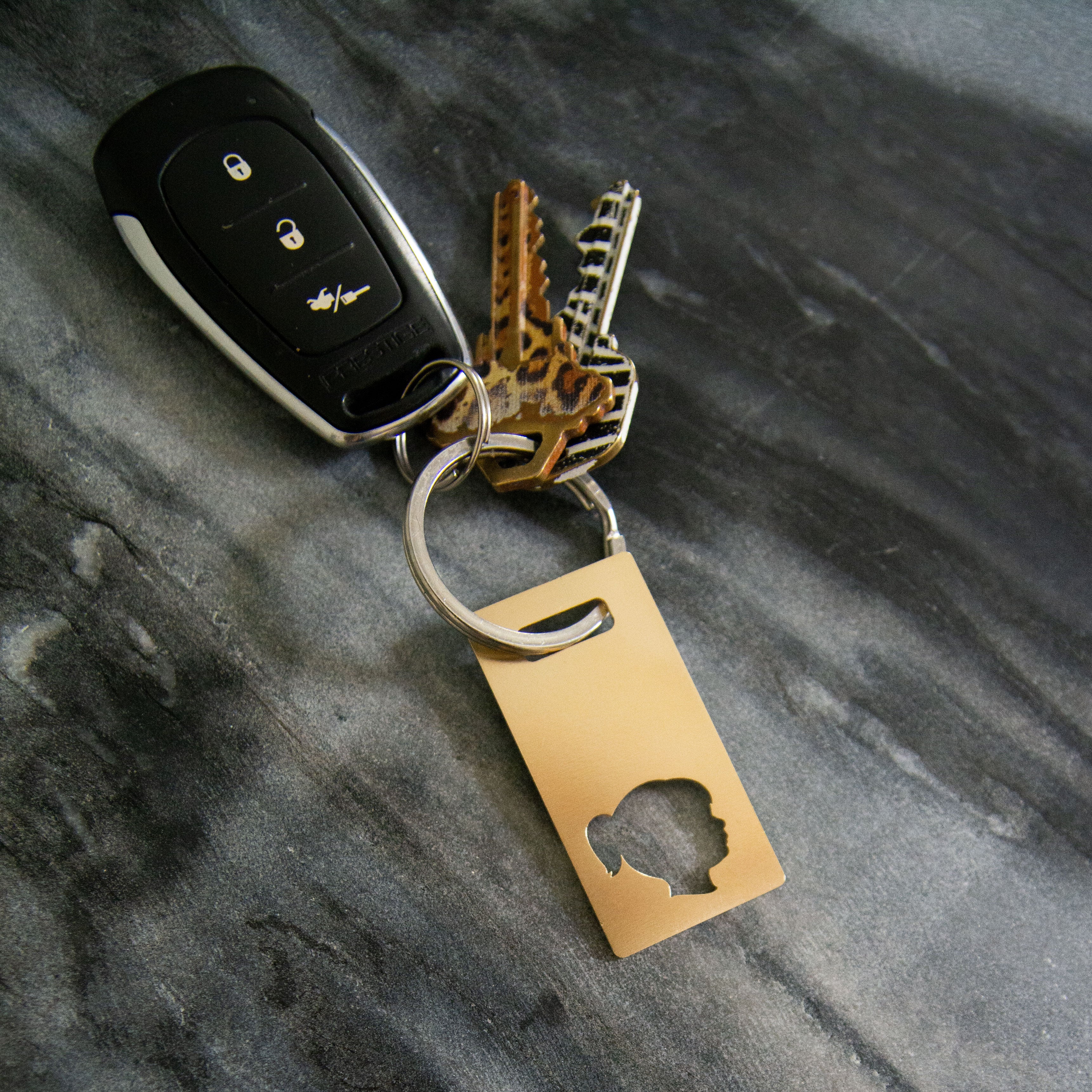 Silhouette Keychain - Vana Chupp Studio