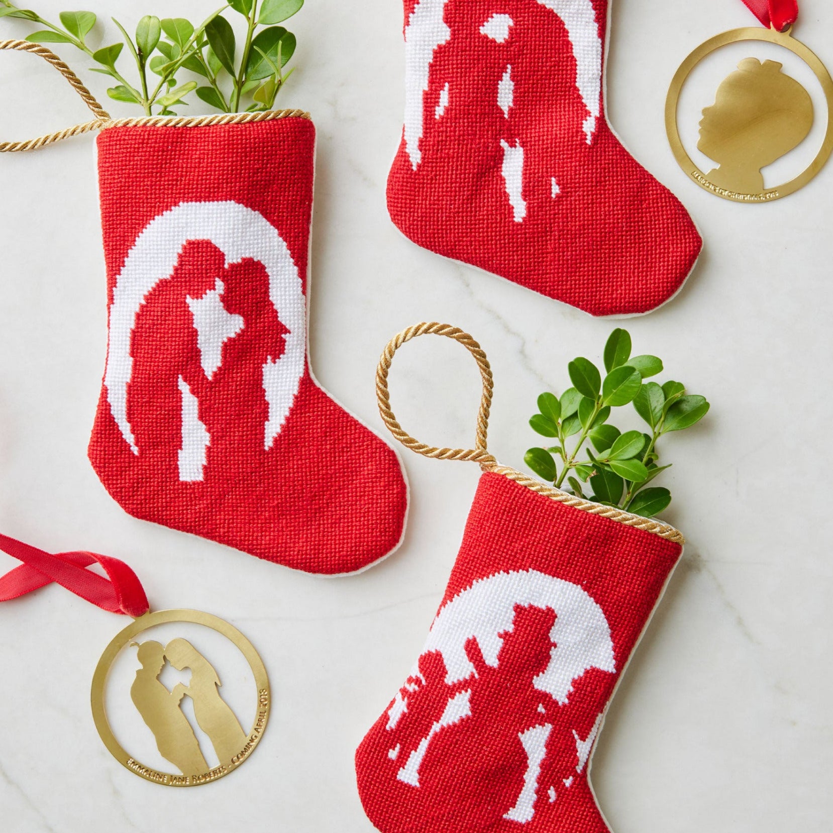 Sweet Beginning Vana Chupp Studio and Bauble Stockings