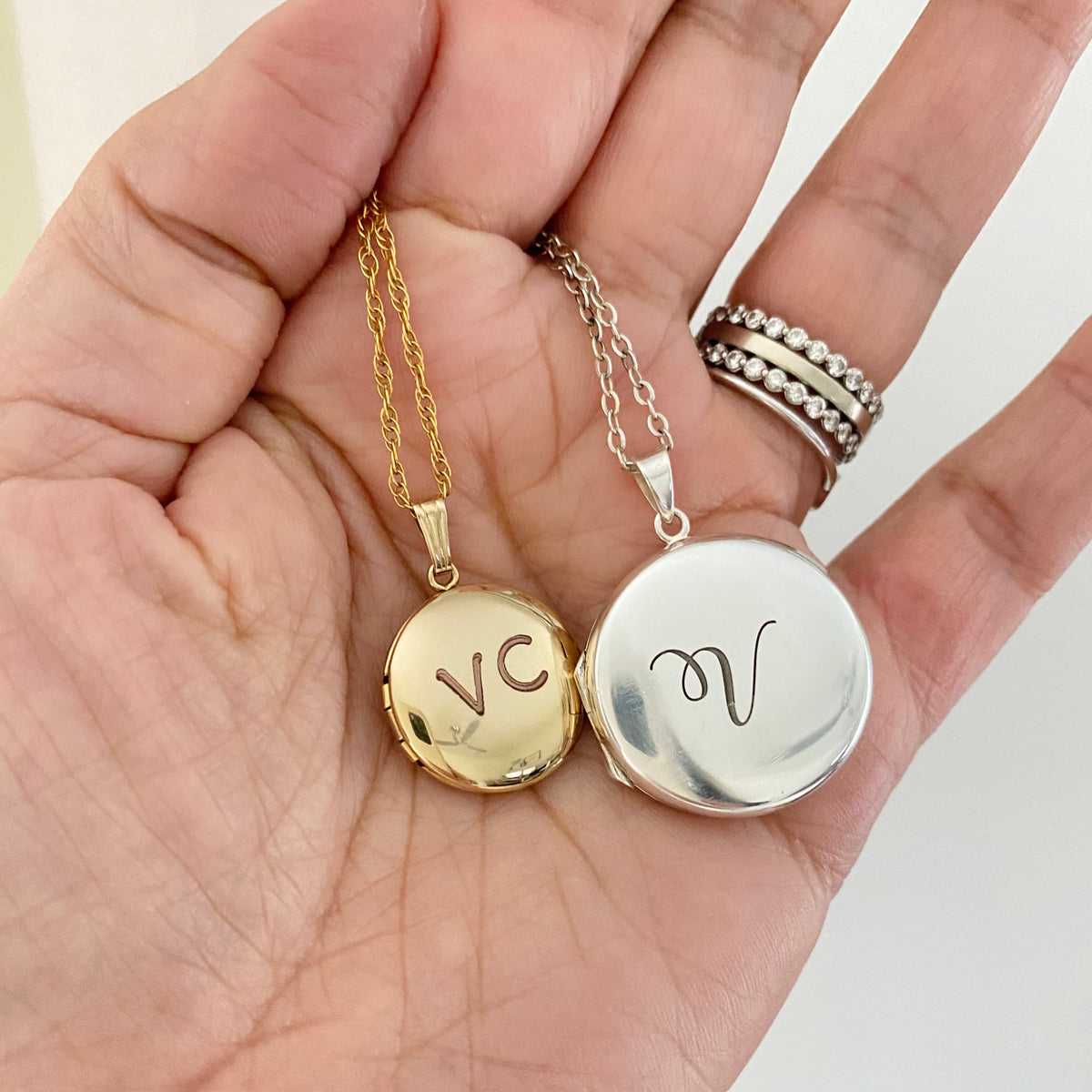 Add on - Locket Engraving - Vana Chupp Studio