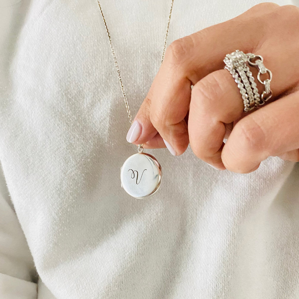 Add on - Locket Engraving - Vana Chupp Studio