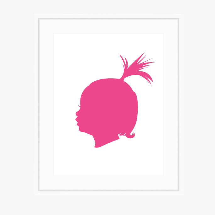 Modern Silhouette Portrait - Single - Vana Chupp Studio