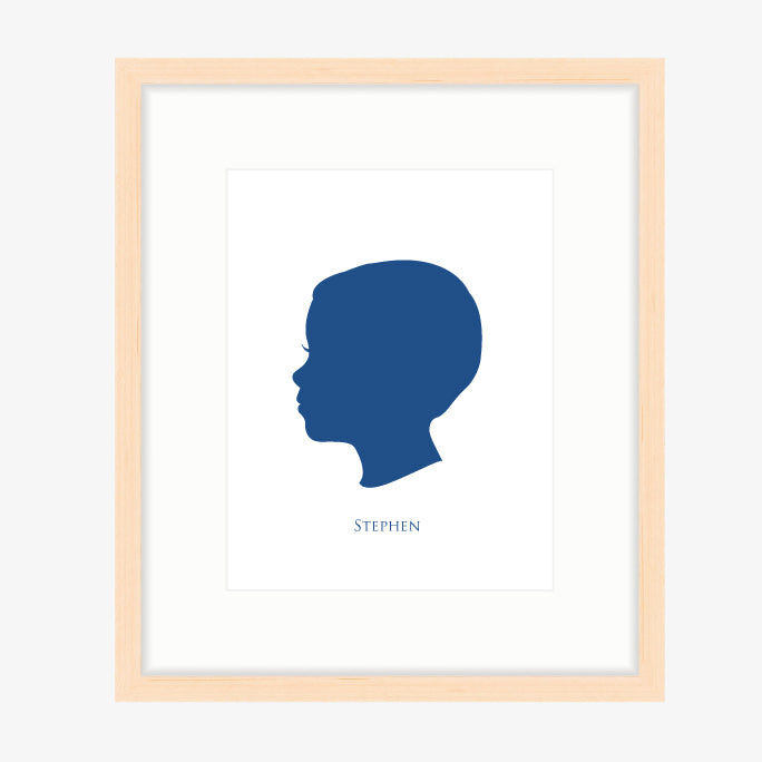 Modern Silhouette Portrait - Single - Vana Chupp Studio