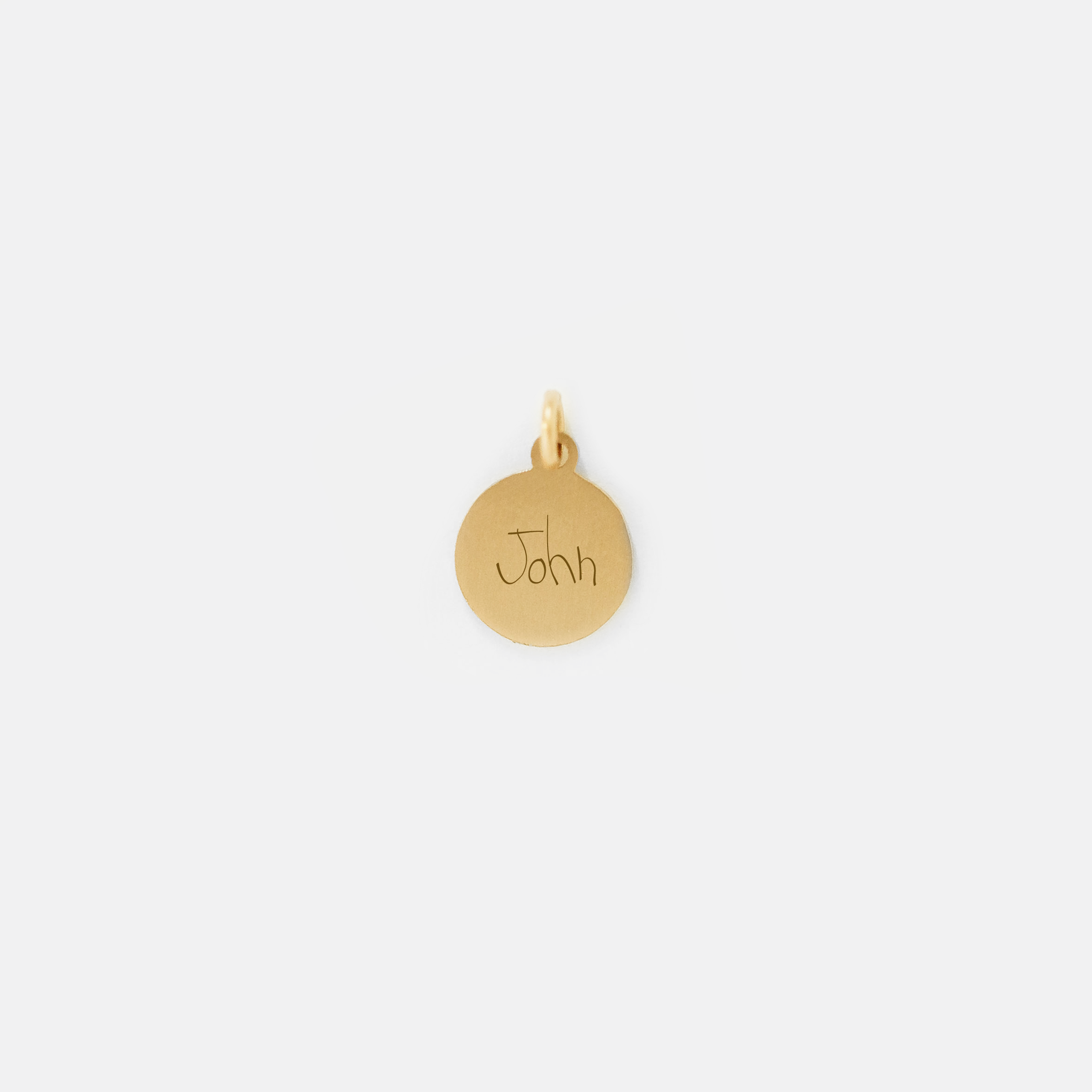 Handwriting Medallion - Small