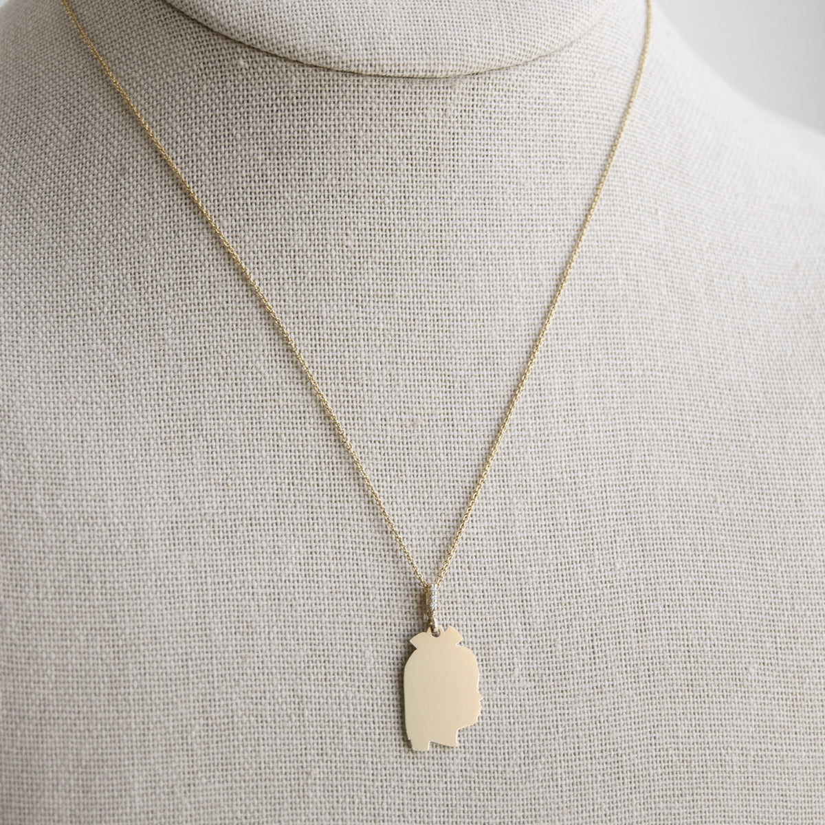 Stock Silhouette Charm Necklace - Medium - Vana Chupp Studio