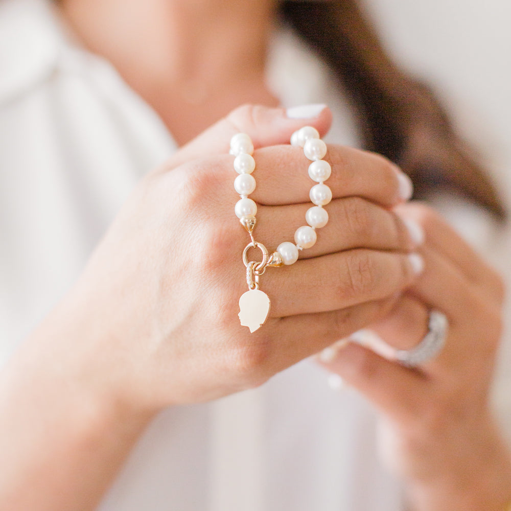 Build Your Own 14K Gold Pearl Charm Necklace - Vana Chupp Studio