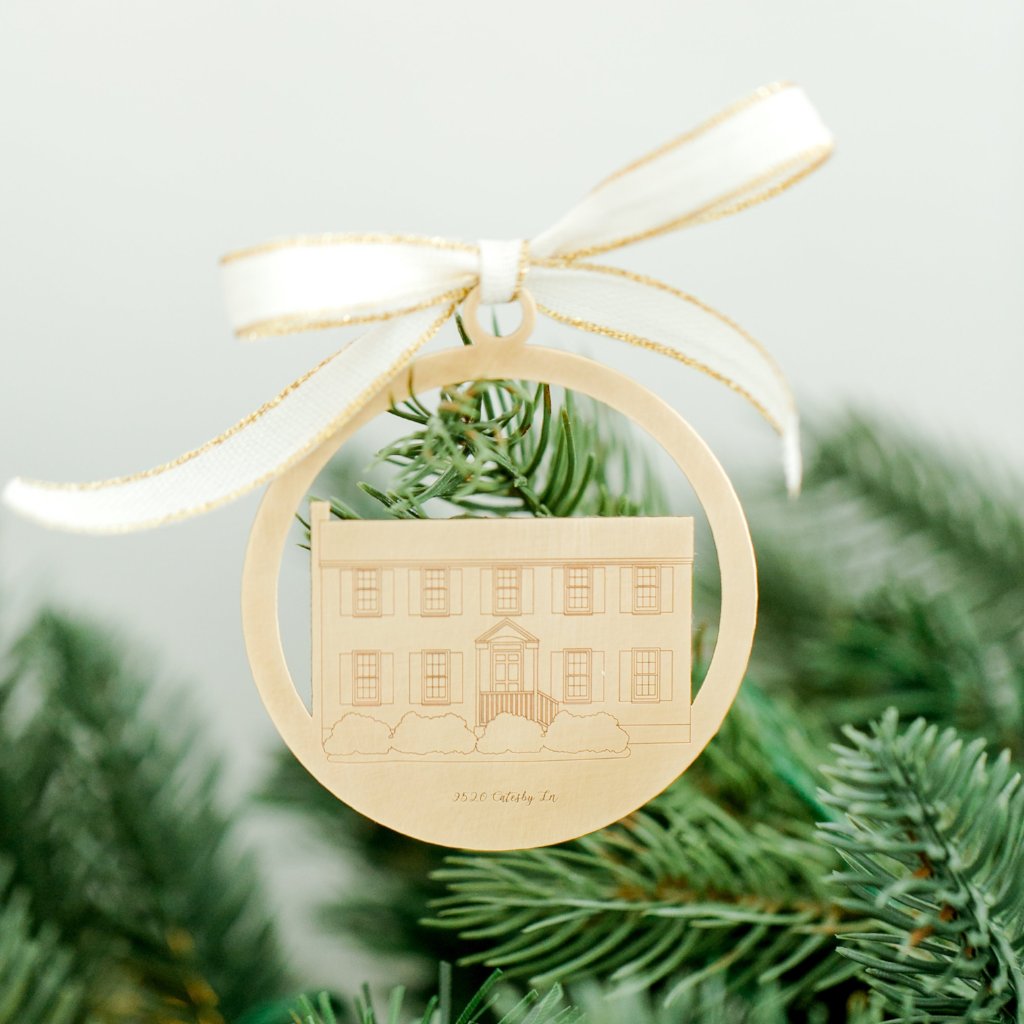 Detailed Home Ornament (limited quantities) - Vana Chupp Studio