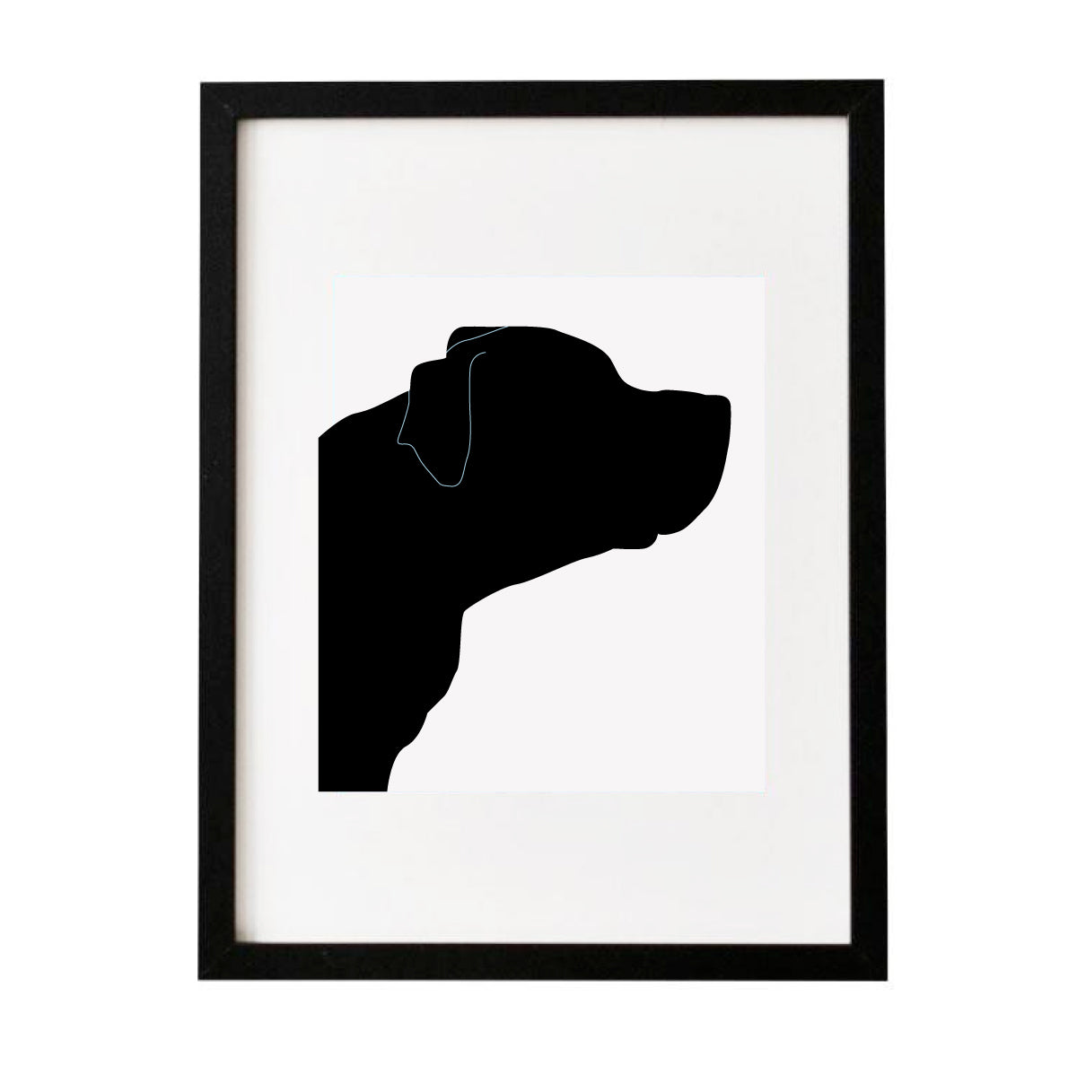 Custom Pet Silhouette - Head - Vana Chupp Studio