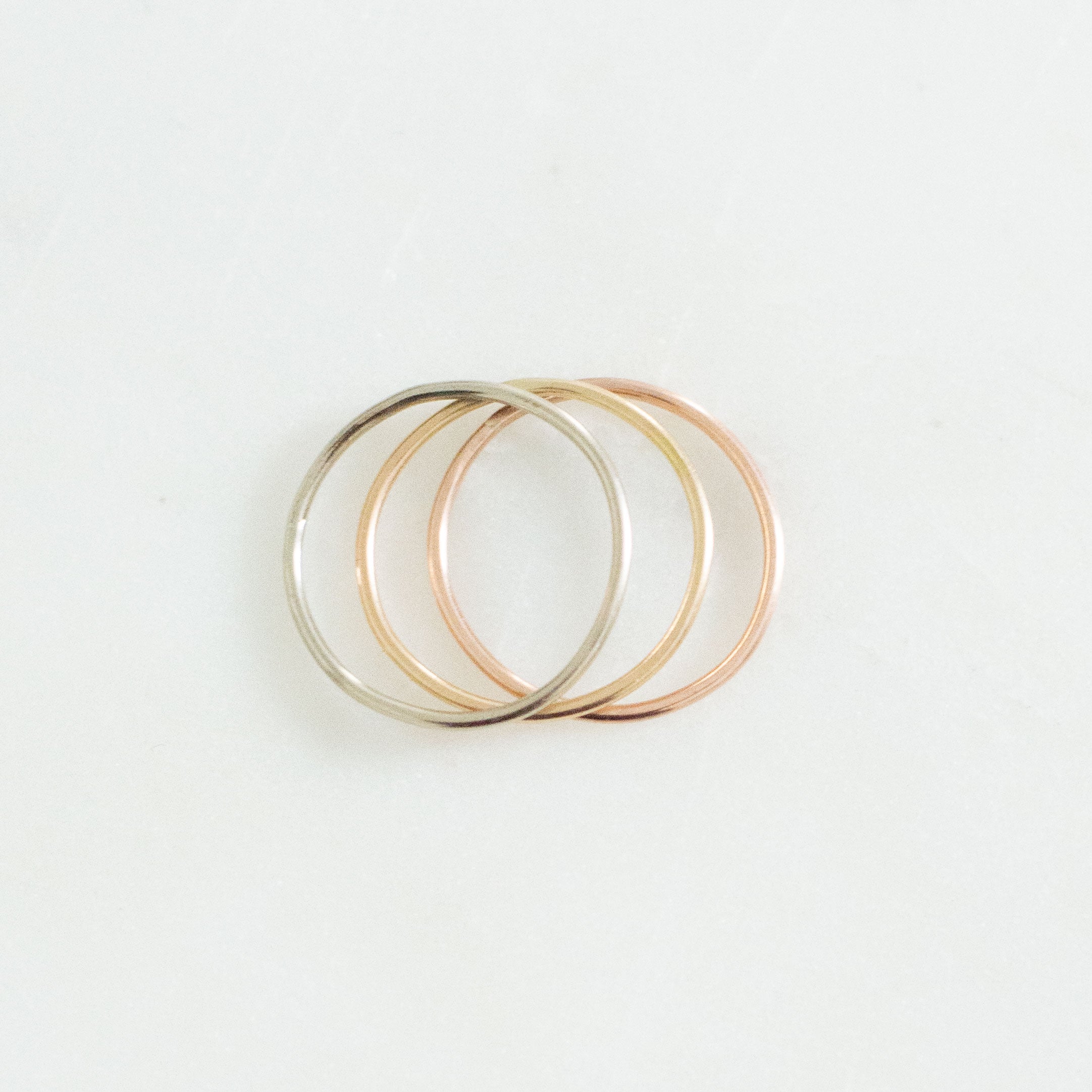 14K Dainty Stacking Ring - Vana Chupp Studio